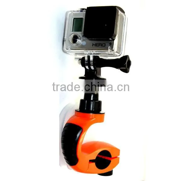 Bike Handlebar Tube Socket Adapter Bracket Holder Outdoor Sports Photography for Gopro 4/3+/3 photo-5