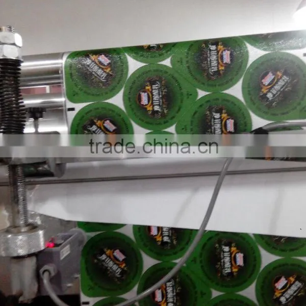 High Quality Fully Automatic Yogurt Aluminum Foil Lid Punching Machine photo-5