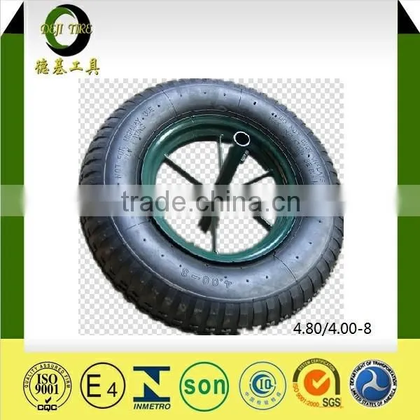 HIGH QUALITY CHEAP PRICE AIR WHEEL AND SOLID WHEEL With Spoke 4.00/4.80-8 photo-2