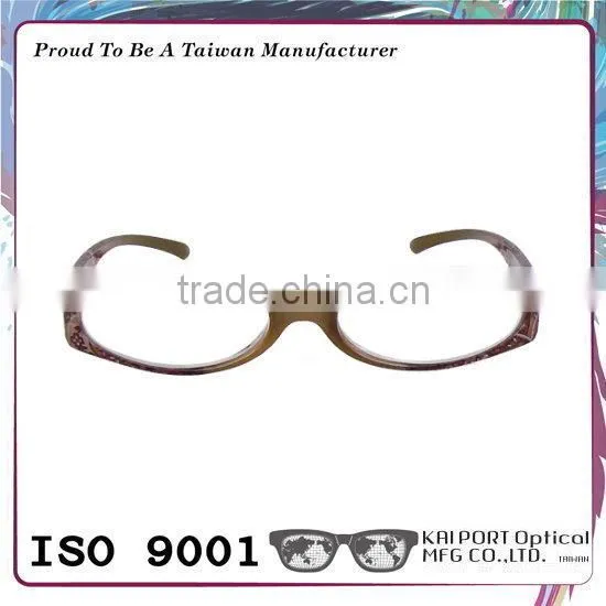 Gradient Color and Pattern With Shiny Coating Plastic Glasses photo-2