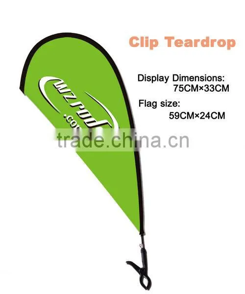 Marketing Feather Flag With Double Side Printing and Car Base photo-4