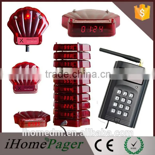 Ihomepager queue notification pager system