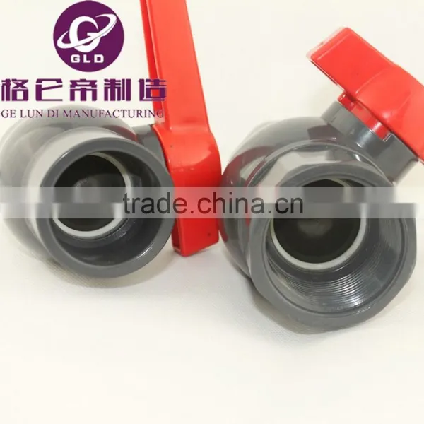 Hot Selling Common Plastic PVC Compact Ball Valve Factory Price photo-4