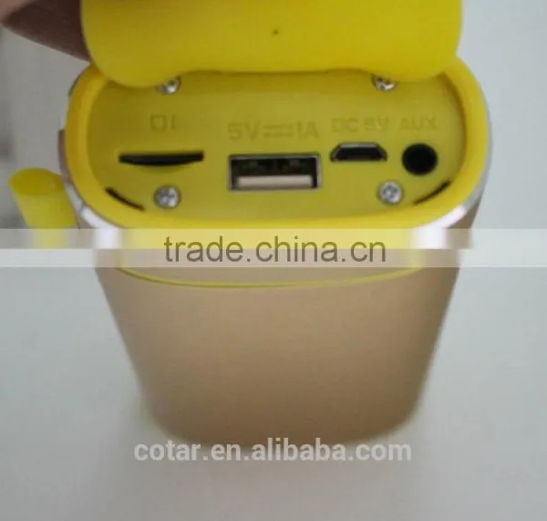 2016 Power Bank Bluetooth Speaker With Rechargeable Lamps photo-2