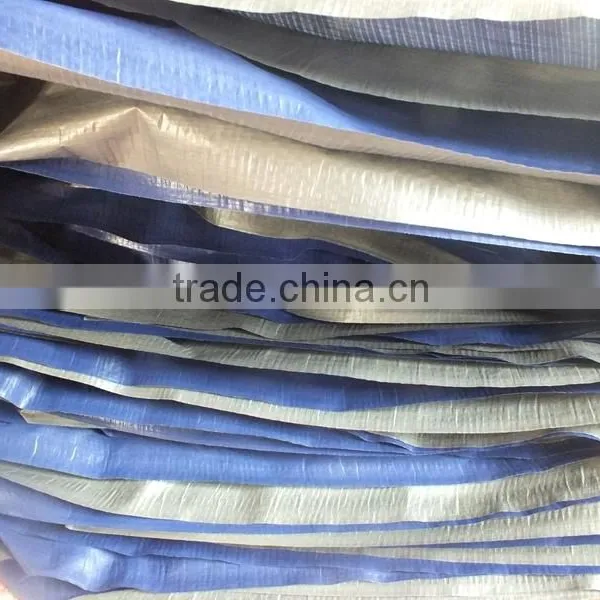 Swiming Pool Cover Tarpaulin PP Sliver/blue Triangle Plastic Plastic Sheet Rope Eyelet All Size All Purpose Manufacture Diectly photo-3