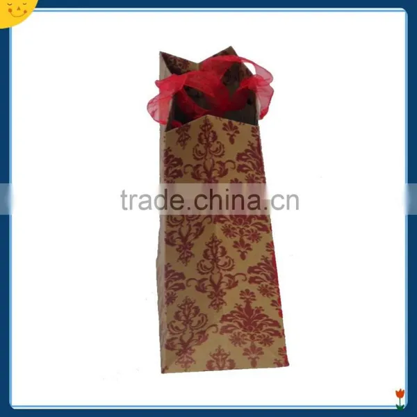 Custom Silk Handle Gift Paper Bag Packing Bag Set photo-3