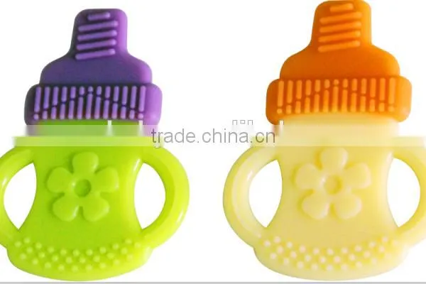 Hot-sale BPA Free Colorful Baby Teether Toy Products in China photo-3