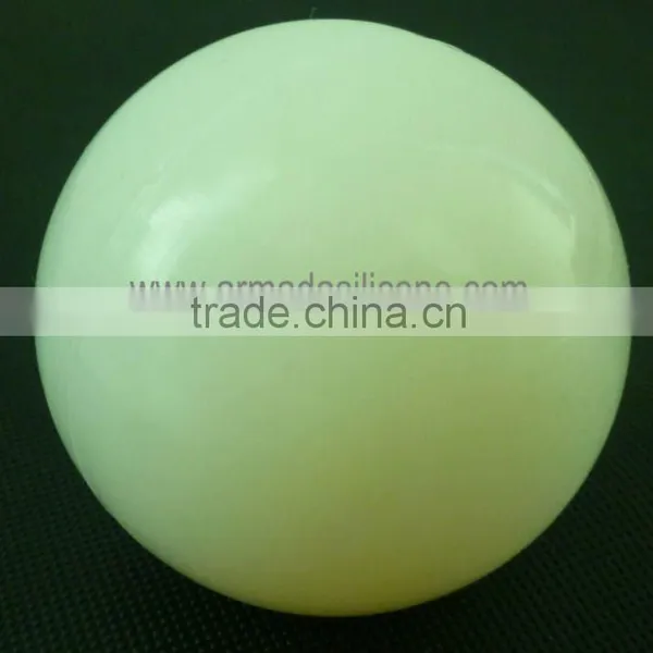 High Quality Colored Smooth Surface Silicone Rubber Ball photo-2
