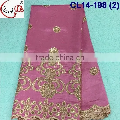 CL14-198 New Design Good Quality George Lace Fabric,wholesale African George Lace photo-2