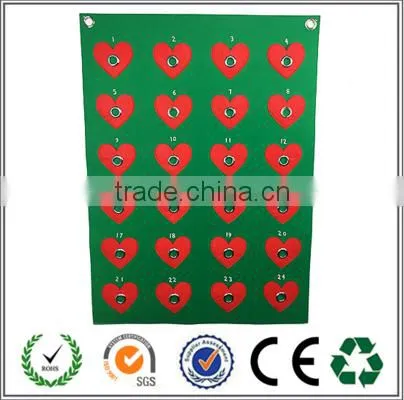 2016 New Hot Sales China Wholesale Felt Christmas Calendar for Sale