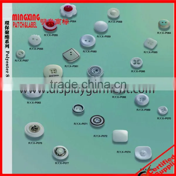 High Fashion Polyester Resin Button, Button for Clothes,shoes