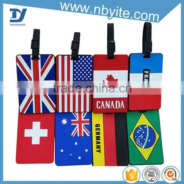 Custom Made Bulk Logo Luggage Tag Printing Luggage Tags uk Baggage Tag Sticker photo-2