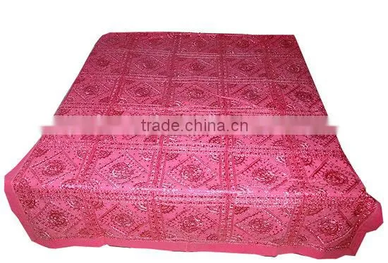 2015 Indian Double Bed Cover Jaipuri Print Bedspread Online