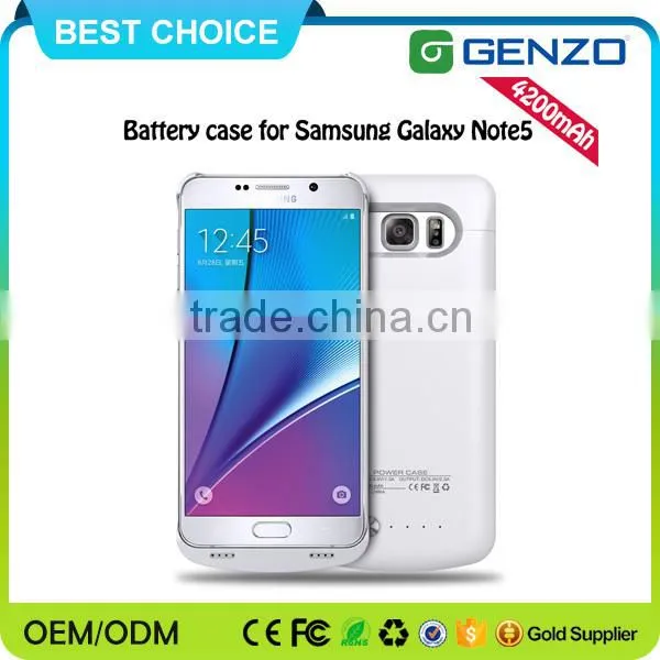 2015 New Arrival 4200mAh Mobile Portable Power Bank Case for Galaxy Note 5 With Nano Hydrating Beauty Instrument photo-5
