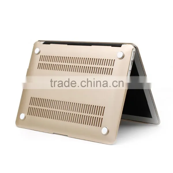 Gold Rubberized Hard Case Shell +Keyboard Cover for Macbook Pro 13/15" Air 11/13"inch photo-4