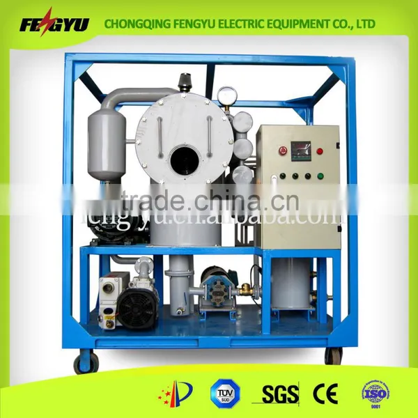 Double Stage Vacuum Transformer Oil Regeneration Machine for Transformer, Oil Recycling