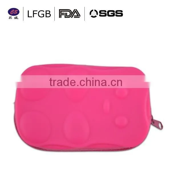 New Product Silicone Bag / Silicone Phone Case / Silicone Wallet With Zipper