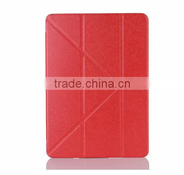 Pu Leather Three Folder Transformers Case for Tablet For Ipad Air Case D0107 photo-5