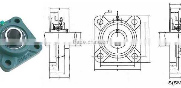 Best Price Pillow Block Bearing F220, Housing Bearing Ucf220 Ucf 220 photo-6