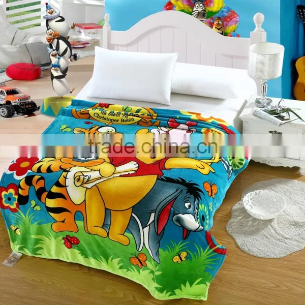 100% Polyester Cheap Flannel Blanket in China photo-3