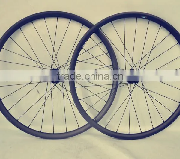 Dengfu 27.5er MTB wheels Chinese Best carbon Wheel clincher width 27mm