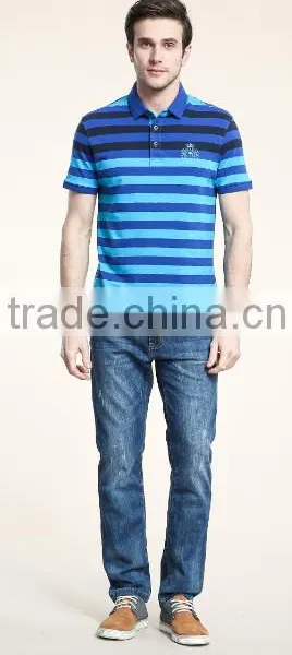 Men's Casual Business Short Sleeve Polo T Shirt photo-4