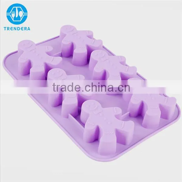 Christmas Promotion Gift Silicone Snowman Cake Mold photo-2