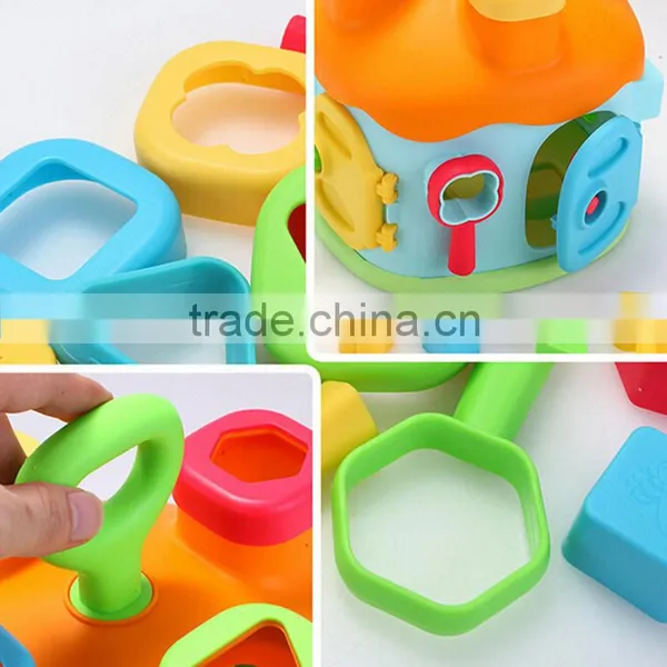Kids Building Blocks Educational Plastic Play House Toy photo-5