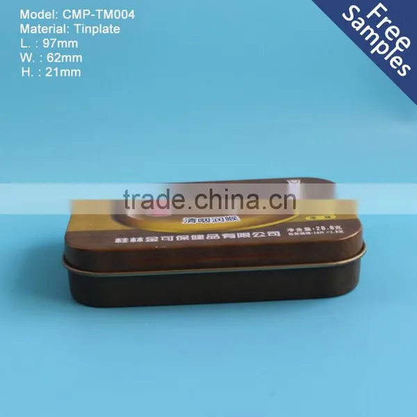 Custom Order Square Metal Tin,candy Tin Box Quality Choice