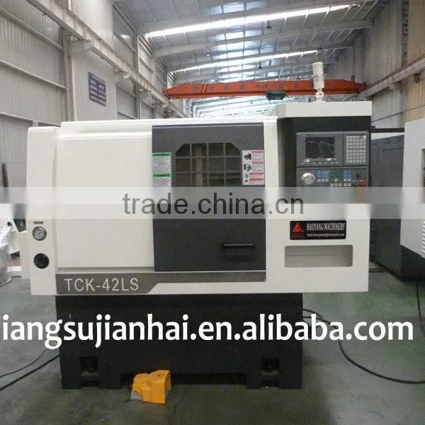 TCK Series CNC Slant Bed Mini Lathe Machine for Making Car Wheels photo-2