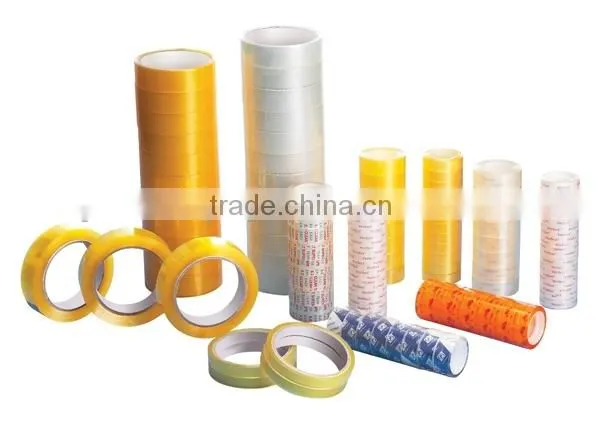 Hot Selling Crystal Clear Adhesive Stationery Tape With Company Logo