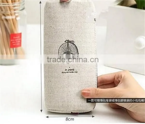 Paris Pencil Case Retro Pencil Pouch Pencil Bag Pen Box photo-6
