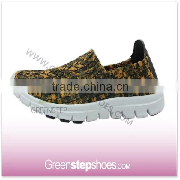 Wearproof New Modal Elastic Woven Shoes Men Loafer photo-3