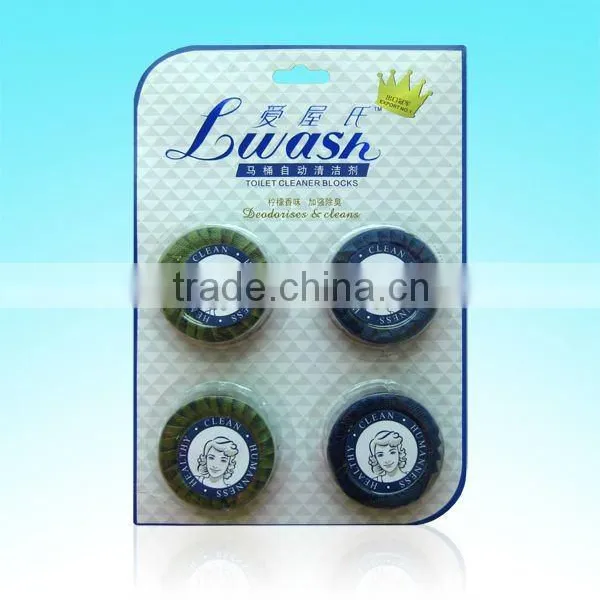 Best Price Toilet Detergent 50g Blue Color Cleanser for 4 Pack
