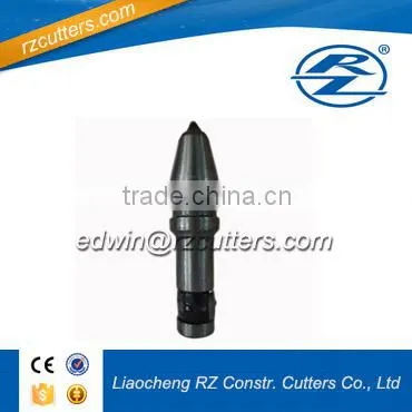 Round Shank Trencher Teeth/ Tungsten Carbide Trenching Tool / Trench Drill Teeth