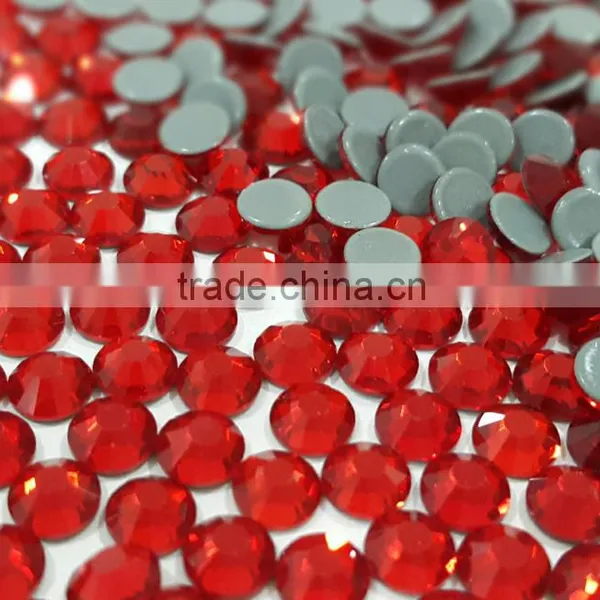 Factory With 8 Years Experience Super Shine Ss30 Red lt Siam Color Dmc Hot Fix Rhinestone photo-2