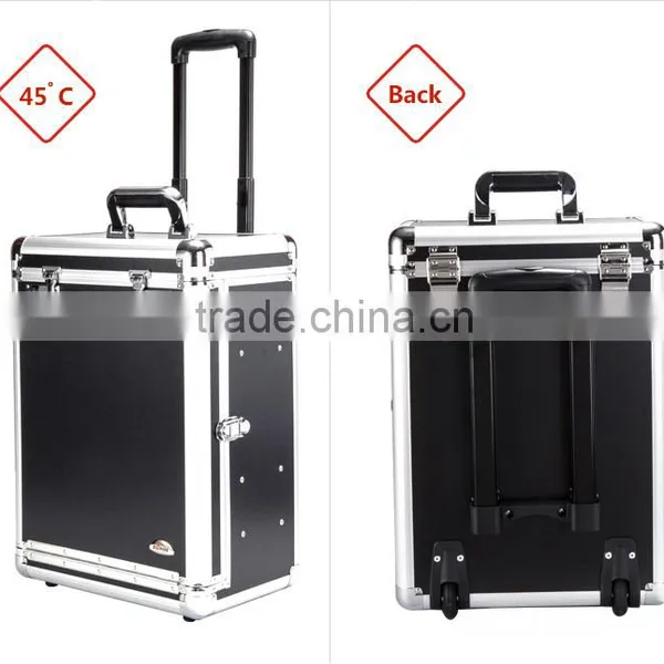 Guangzhou Sunrise Wholesale Rolling Aluminum Makeup Metal Storage Case photo-3
