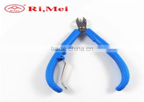 stainless steel Toe nail cuticle cutter/nipper with ABS plastic handle