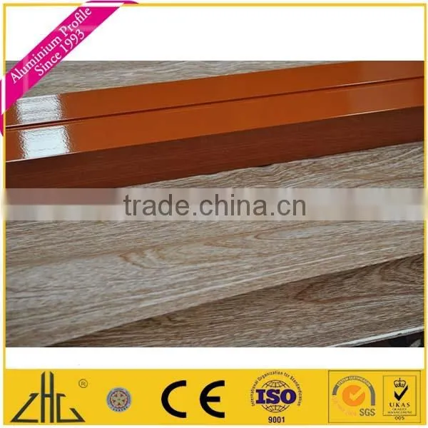 Wow!! Extruded Aluminium Profile With Wooden Grain Surface/oval Aluminium Pipe Factory/ Aluminium Wood Grain Finish OEM Supplier photo-4