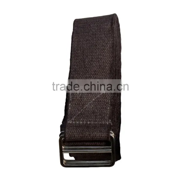 Yoga Belt, Strap, ECO Friendly 100% Cotton Made, Many Variant Color