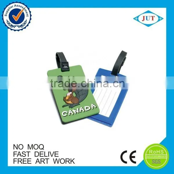Made in China Low Price New Products 3d Rubber Soft Pvc Luggage Tag photo-3