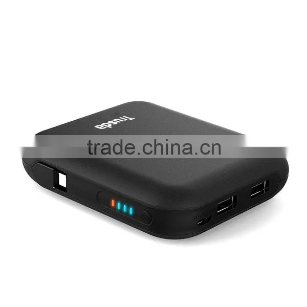 Cara Menyalakan Lampu Led Power Bank Built in Cable Power Tube Charger Powerbank Charger
