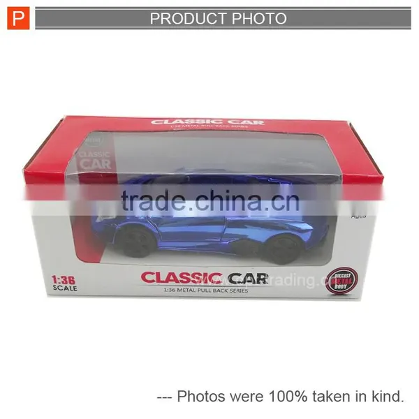1 36 Miniature Pull Back Metal Toy Die Cast Model Car With Light photo-6