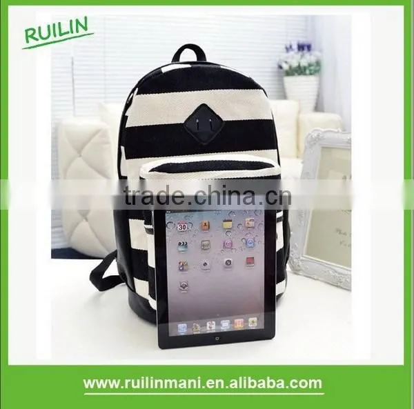 Korean Style Fashion Canvas Backpack for Girl photo-2