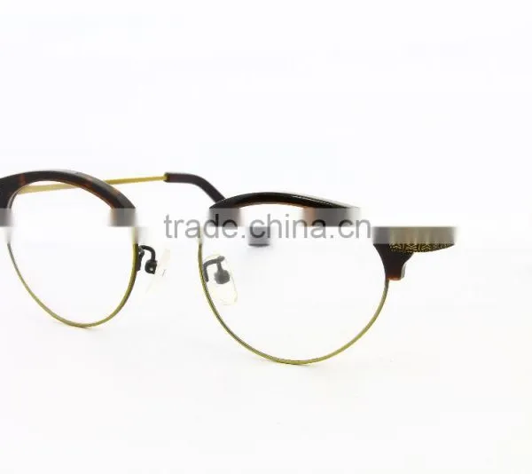G3177-C2 Latest Acetate Mix Metal Reading Glasses/Retro Optical Frame photo-3