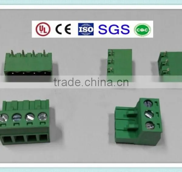 4-way Terminal Block XS2ESDT 300V 15A 5.0/5.08/7.62/3.81/3.5mm Pitch With UL, CE, ISO, SGS,CQC Approved photo-5
