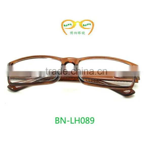 High Quality Wholesale Half Fram Brown Color Reading Glasses photo-6