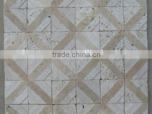 Hot Selling Ceramic Mosaic Glass Mix Stone Tile photo-3