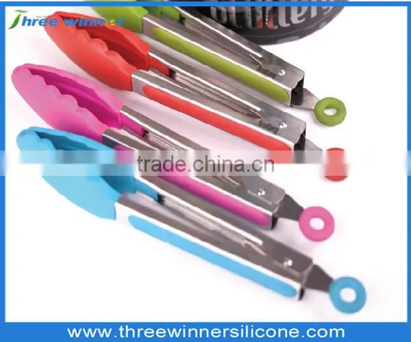 Silicone Hand Tongs Cooking Tongs photo-5