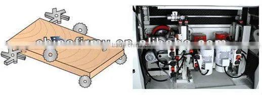 Wooden Cabinet Door Making Machine / Double End Tenoner Machine photo-4